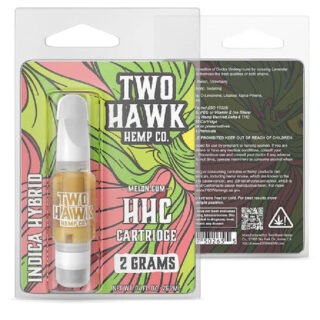 Two Hawk Hemp - HHC Vape - HHC Cartridge - Melon Gum - 2g