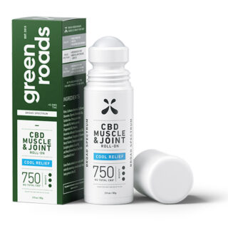 Muscle and Joint CBD Roll-On - Cool Relief - Green Roads