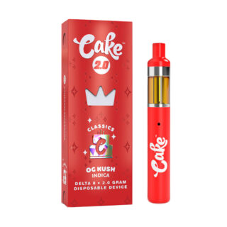 Weed Pen - D8 Disposable Vape Pen - OG Kush - 2 Grams by Cake