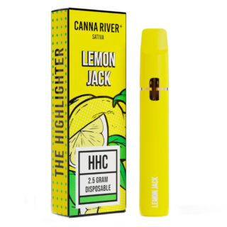 Canna River - HHC Vape - Disposable Highlighter - Lemon Jack - 2.5g