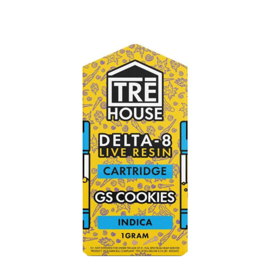 Weed Pen - D8 Live Resin Vape Cartridge - Girl Scout Cookies - 1g by TRE House
