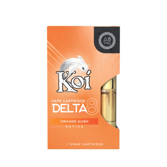 Delta 8 Vape - Orange Kush Cartridge - 1g by Koi CBD