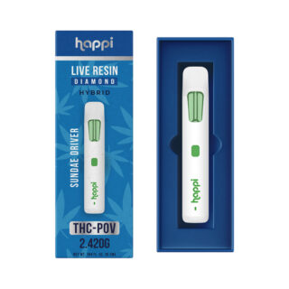 Weed Pen - Sundae Driver THC-POV Live Resin Diamond Blend Disposable - 2ml - By Happi