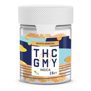 THC Edibles - White Mimosa THC GMY Gummies - 15mg - By A Gift From Nature