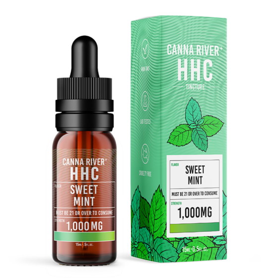 HHC Oil Tincture - Sweet Mint - Canna River