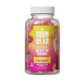 Delta 9 THC Gummies - Pink Lemonade - MoonWLKR