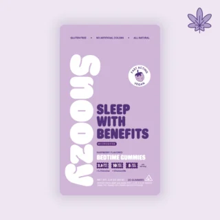 CBD + Delta 9 Gummies for Sleep with CBN - Raspberry - Snoozy