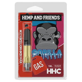 Hemp and Friends - HHC Vape - Cartridge - Gorilla Gas - 1ml