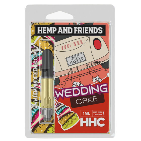 Hemp and Friends - HHC Vape - Cartridge - Wedding Cake - 1ml