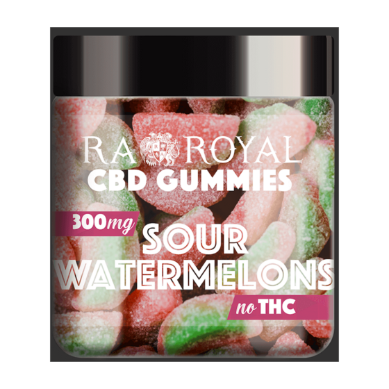 RA Royal Sour Watermelon Gummies - 300mg