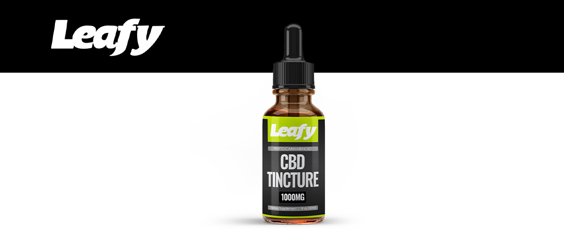 Leafy CBD - CBD Tincture - Natural Flavor - 1000mg