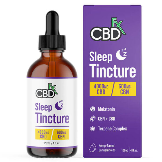 CBD Oil - CBD + CBN Sleep Tincture - CBDfx