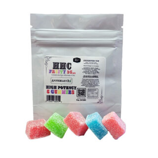 Apothecary RX - HHC Edibles - Fruity Gummies - 25mg - 5 Count Pouch