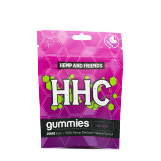 HHC Edibles - Wild Berry HHC Gummies - 20mg - By Hemp and Friends