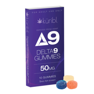 THC Edibles - Purple Label Gummies - 5mg - By Kuribl - 5 Count Pouch