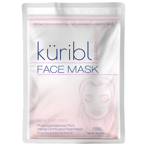 CBD Topical - Hemp Infused Face Mask - 10mg - By Kuribl