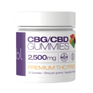 CBD Edibles - 1:1 Assorted Full Spectrum THC-Free CBD Gummies + CBG - 50mg - By Kuribl