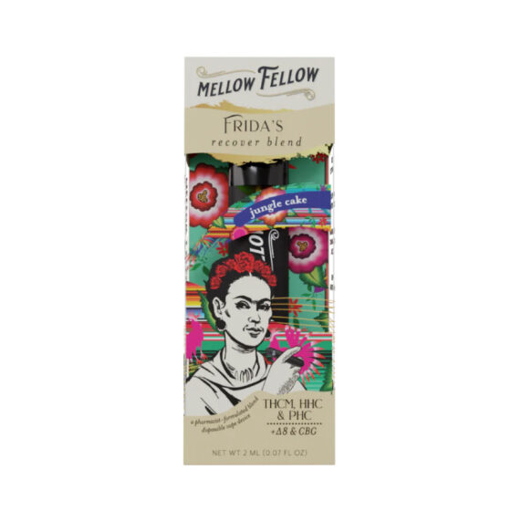 Weed Pen - Jungle Cake Frida's Recover Blend Disposable - 2ml - By Mellow Fellow