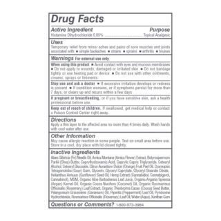 cbdMD - CBD Topical - Recover Pump - 1500mg - Label