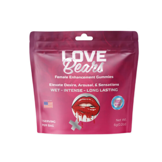 CBD Gummies For Sex - Female Enhancement Gummies - 2-Count Pouch - By Love Bears