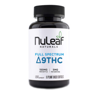 Nuleaf Naturals - THC Oil - Full Spectrum D9 Softgel Capsules - 150mg