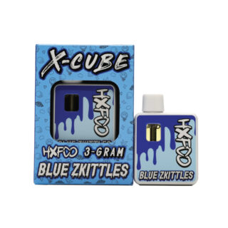 Hemp And Friends - THC Vape - X-Cube Disposable - Blue Zkittles - 3g