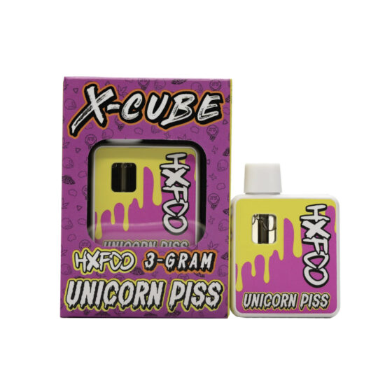 Hemp And Friends - THC Vape - X-Cube Disposable - Unicorn Piss - 3g