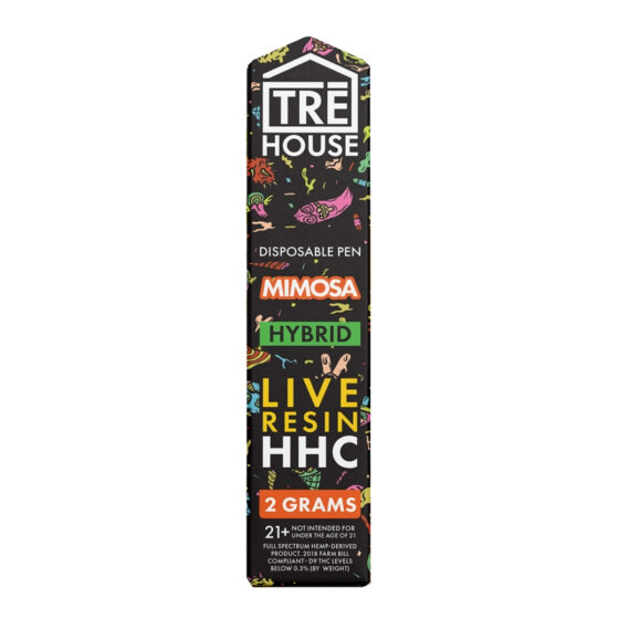 TRE House - HHC Vape - Live Resin HHC Disposable - Mimosa - 2g