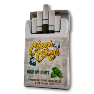 Merry Mint CBD Cigarettes by Cheech and Chong