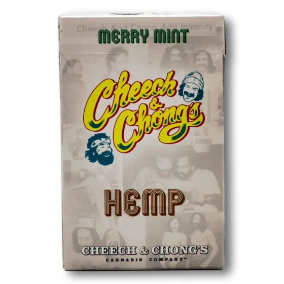 Merry Mint CBD Cigarettes by Cheech and Chong - Back