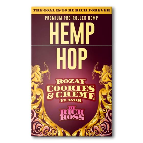 Cookies & Creme CBD Cigarettes by Hemp Hop by Rick Ross