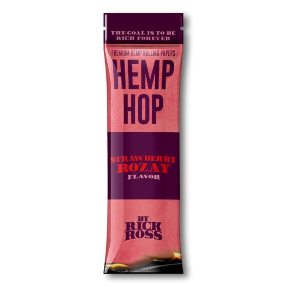 Strawberry Rozay Hemp Wraps by Hemp Hop by Rick Ross