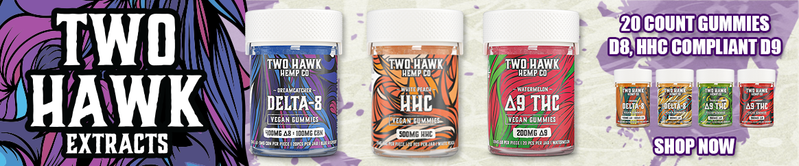 Two Hawk Extracts Gummies