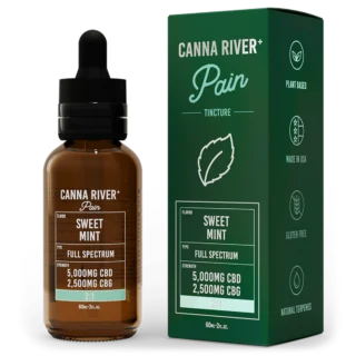 CBD Oil - Full Spectrum Wellness Tincture + CBG - 60ml - By Canna River