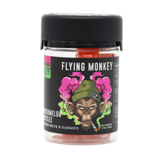 THC Edibles - Delta 8 Gummies - Watermelon Zkittlez - 50mg by Flying Monkey