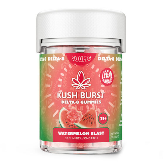 Delta 8 THC Gummies - Watermelon Blast - Kush Burst