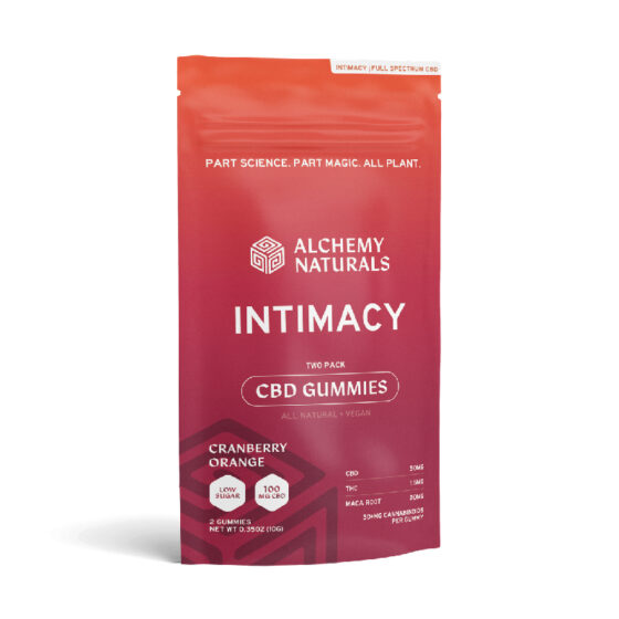 CBD Gummies – Intimacy CBD Gummies for Sex – 100mg – By Alchemy Naturals
