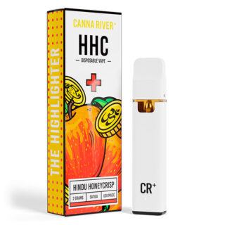 HHC Vape - HHC Highlighter - Hindu Honeycrisp (Hybrid) - 2g - By Canna River