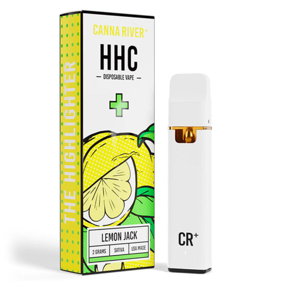 HHC Vape - HHC Highlighter - Lemon Jack (Sativa) - 2g - By Canna River