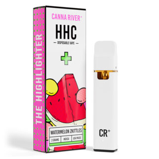 HHC Vape - HHC Highlighter - Watermelon Zkittles (Sativa) - 2g - By Canna River