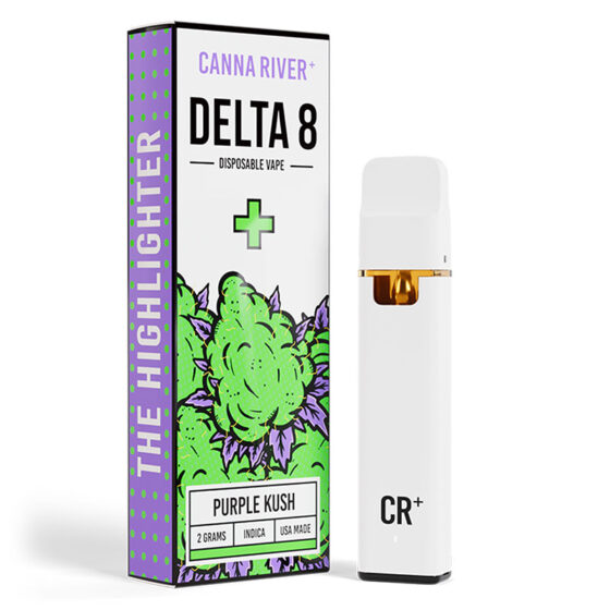 THC Vape - Delta 8 Highlighter - Purple Kush (Indica) - 2g