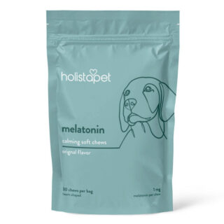 Holistapet - Pet Edible - Soft Chews for Dogs - Melatonin FRONT