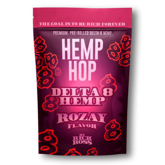 THC Pre-Roll - Delta 8 Pre-Roll - Rozay Flavor - 800mg - By Hemp Hop