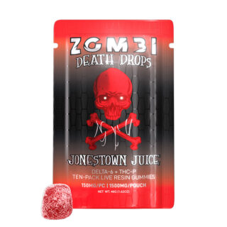 THC P Gummies - Delta Blend Death Drop Gummies - Jonestown Juice - 150mg