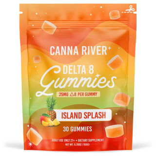 Delta 8 Gummies - Island Splash - 25mg - By Canna River