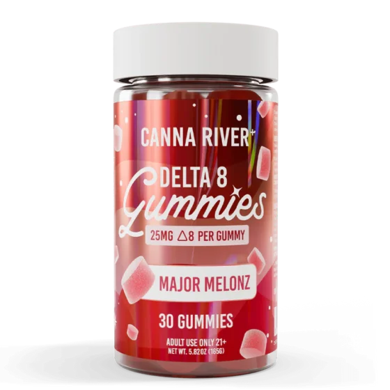 Delta 8 THC Gummies - Major Melonz - Canna River