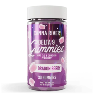 Delta 9 THC Gummies with CBD - Dragon Berry - Canna River