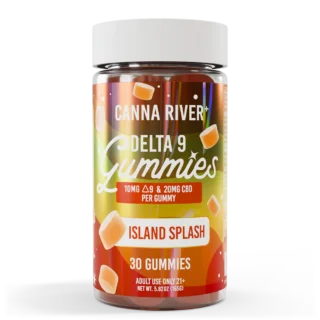 Delta 9 THC Gummies with CBD - Island Splash - Canna River