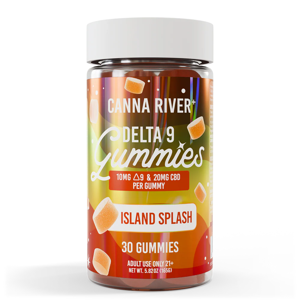 Canna River CBD Delta 9 THC Gummies Island Splash
