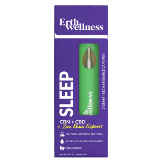 CBN:CBD Live Resin Disposable Device - Sleep Blend Disposable - 2g - By Erth Wellness